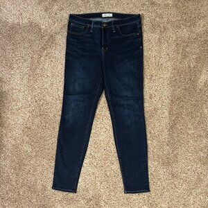 Madewell Jeans 9" High-Rise Skinny Style Size 31